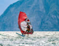 On some sails, such as the Severne Gator shown here, the RDM mast improves manoeuvring handling.