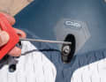 An Allen key like Severne's for the fin and (!) foot straps is already better than the simple Phillips screw