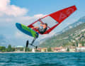 The 103 centimetre long Slingshot carbon mast is extremely stiff and powerful.  The aluminium mast is more suitable for manoeuvring spoilers.