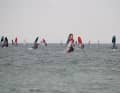 There was enough wind to test all day - even if it was still a bit grey in the morning