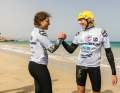 Nia Suardiaz and Cghris MacDonald secured the World Surf Freestyle titles ahead of time