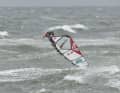 High front loops over the top: Sol Degrieck was fearless at the Sylt World Cup.