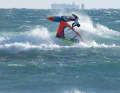 Antoine Martin punched his ticket to the final at the last second