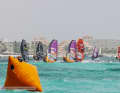 On the last day of the Yout World Cup in Aruba there were four more fin eliminations with plenty of wind.