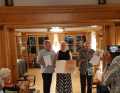 BLSV man Walter Moser honours WCST board member