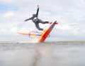 Und den No Handed Burner hat er sich auch gleich draufgeschafft
