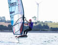 The foilers were sent out onto the water...