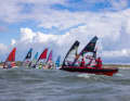 There were a total of six races yesterday in ideal conditions