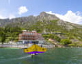 At Capo Reamol you can go directly from the hotel onto the water