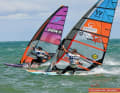 Victory for Nico Prien in the first race of the day at Defi Wind! Bruno Martini won the second race.