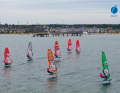 Two races were held yesterday in front of the pier in Heiligenhafen