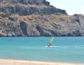 Windsurfing spot Plakias on Crete
