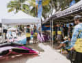 Internationale Marken zeigen auf dem Cabarete Wing Fest ihre neuesten Entwicklungen, die auch direkt vor Ort getestet werden können.