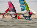 Two foil eliminations and a fin race were held on the third day of the competition