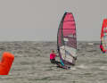 Anton Richter took third place in the fin race