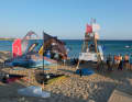 The Wingfoil Cup takes place at the famous Golden Beach