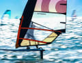 The foil also works well with the size 7 sail.