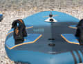 Plenty of gliding surface at the bottom also ensures a large standing area at the top.