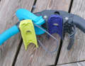 The head piece can be adapted to RDM or SDM with two adapters. The adapters are firmly clipped into place.