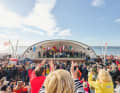 Lots going on at the opening of the World Cup Sylt at the Kurmuschel
