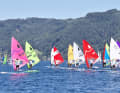 More than 120 competitors took part in the Windsurfing LT European Championships at Lake Attersee in Austria