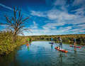 The route takes you from the Ammersee to the Amper through an autumnal, surreal landscape.