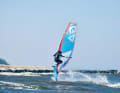 Sails like the GA-Sails Hybrid make the most sense on freemove or freestyle waveboards. Loops are also easy with them