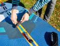 The mast base is screwed into a thread provided for this purpose on the deck