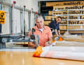 Olaf and Gerrit produce the prototypes in Hamburg.