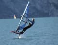 We tested the boom while foiling and freeriding