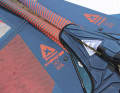 In contrast to wave sails in the 4.7 square metre size, freemove sails are rigged on 400 mm masts, as here at GA Sails