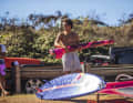 Kai Lenny brings new input from other surf sports as a team rider