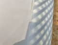 Cracks often occur when hitting the edge parallel to the rail - as with this foil board.