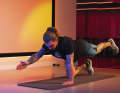 Bird Dog: Start in a four-footed stance, then move your arms and legs to opposite sides of the...