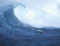 Wellenmonster: Seeger in Jaws 1998. „Diese Welle war höher als die Rekordwelle von Ken Bradshaw“, sagt Seeger.