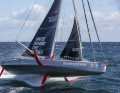 Auch Boris Herrmann und seine Gegner in der Imoca-Klasse nutzen Foils, allerdings sogenannte J- oder L-Foils.