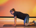...and your shoulders rotate your upper body around it.