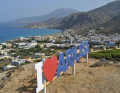 The topography means that the wind is significantly stronger in the south-west than elsewhere.
