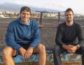 Nico Prien (links) und Michele Becker sorgten 2023 aus deutscher Sicht mit den Plätzen acht und fünf für eine außergewöhnliche Slalom-Saison. Für surf geben sie einen Ausblick auf 2024 und die neue Disziplin Slalom X