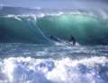 The locals say that Osthassel is the place to go if the waves get too high elsewhere - how high do you think they were that day?