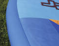 The large deck pad provides support and cushioning