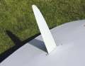 Centre fin against lateral drift...