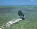 The difference between 60 and 100 per cent is very noticeable in the Naish Freerace.