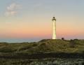 ...und der Leuchtturm Lyngvig Fyr zwischen Hvide Sande und Søndervig.