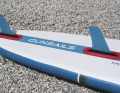 The WindSUP Gunsails Mov'Air 10'9'' x 34'' in a surf test