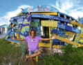 "deAction Man" Brian Talma is deeply attached to his home island and promotes sustainable tourism.
