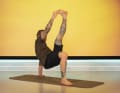 Yoga exercise Table Reach