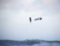 In the face of this winter storm, which swept across the English Channel at the beginning of December with gusts of up to 70 knots, even professional surfer Jules Denel had to admit: "The elements were simply stronger today."