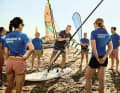The Surf Week with Bernd Flessner is primarily about improving your surfing technique, but with the 16-time German champion there is also guaranteed to be plenty of fun after the training session.