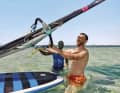 Whether beginner or experienced windsurfer, everyone will find the ideal conditions in Soma Bay